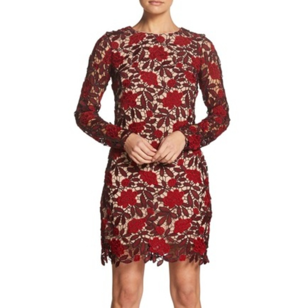 Dress the Population Jessica Lace Mini Dress